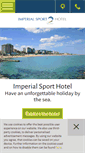 Mobile Screenshot of imperialsporthotel.it